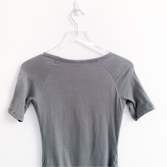 James Perse Ruched Raglan Mini Dress 1 - Picture 4 of 8